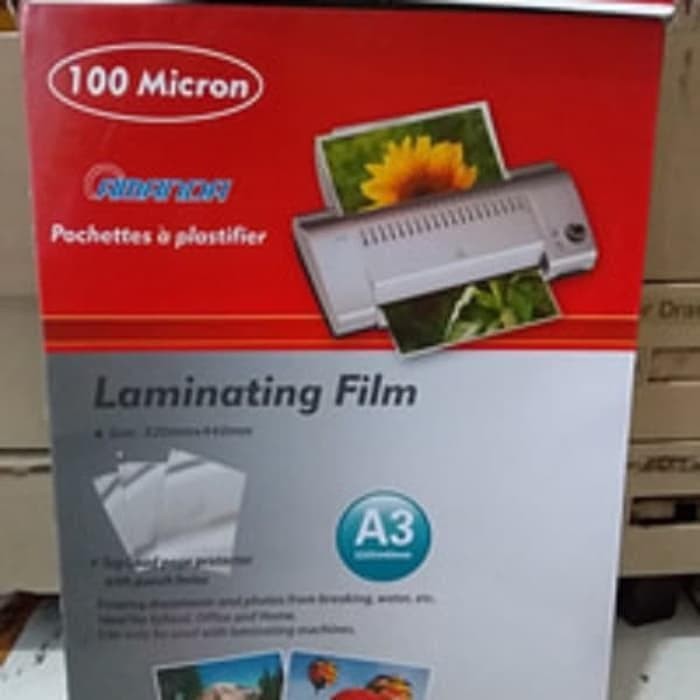 Jual Plastik Laminating A3 Amanda 100 / Laminating A3 Amanda 100 Micron