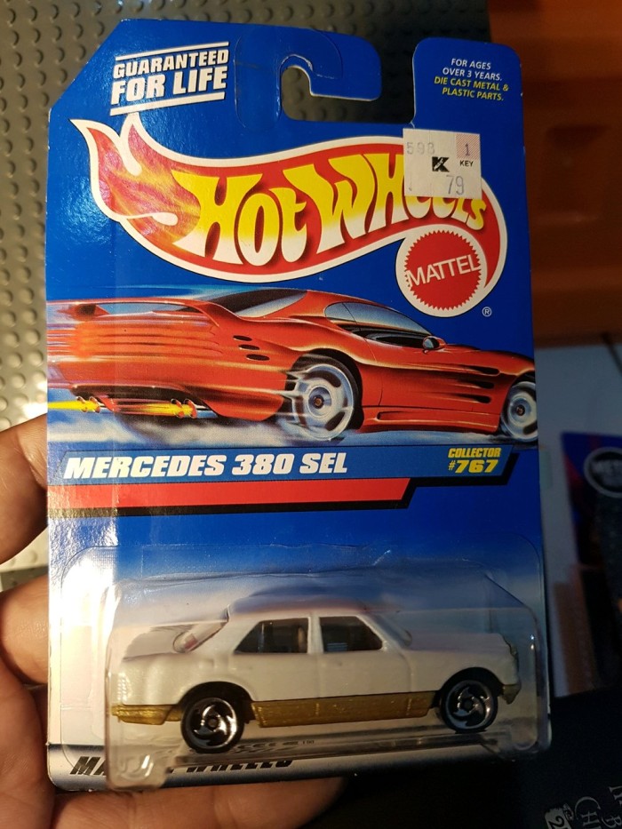 hot wheels mercedes 380 sel