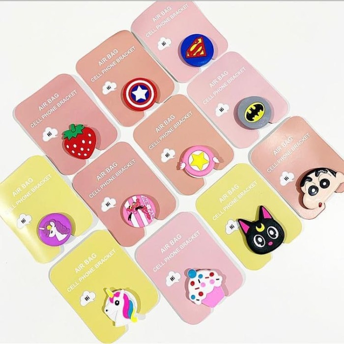 Pop Socket 3d Character Pop Socket Hp Emoticon Funny Shopee Malaysia