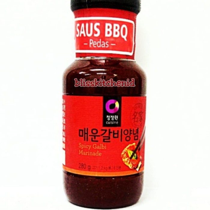 Jual Spicy Galbi Sauce Marinade / Bumbu Pedas Korea Chung Jung One