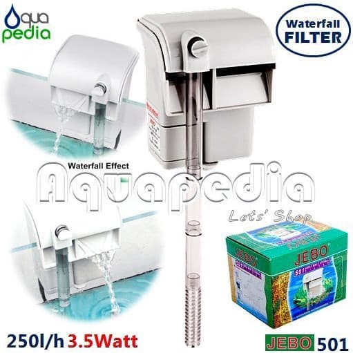 Jual JEBO 501 Filter Gantung Aquarium Hang-On Filter  