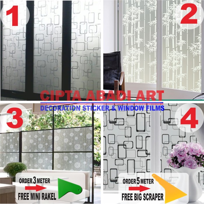Jual STIKER KACA STICKER KACA MOTIF BAMBU BAGUS UNTUK Jual STIKER KACA STICKER KACA MOTIF BAMBU BAGUS UNTUK