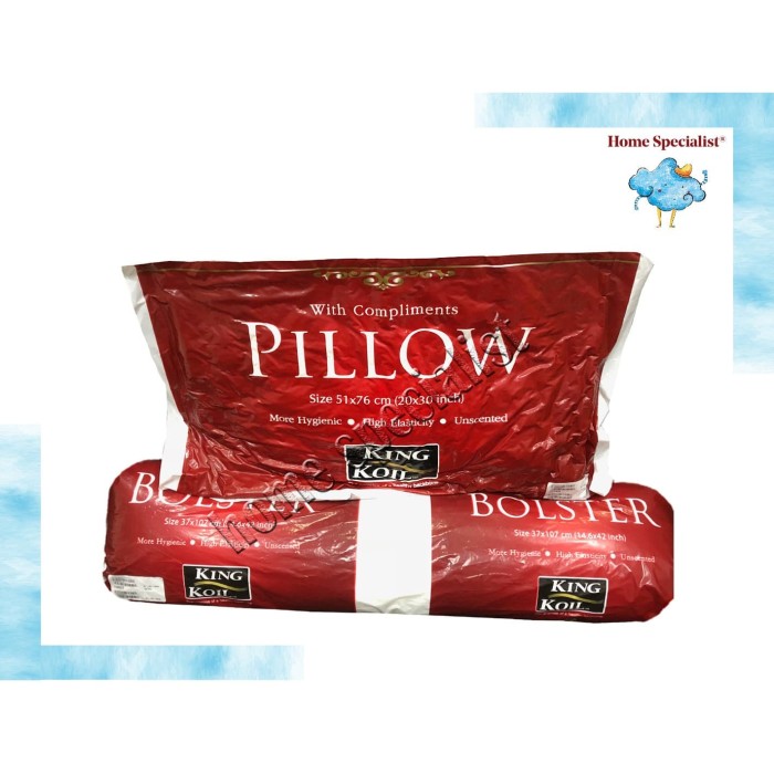 Jual BUNDEL Bantal dan Guling King Koil Kingkoil Hollow ...