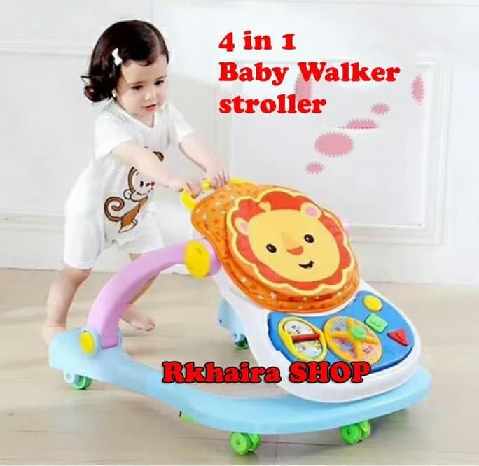 stroller belajar jalan bayi