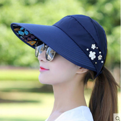 Jual Topi Pantai Golf Lipat Korea Wanita Import Topi Lebar