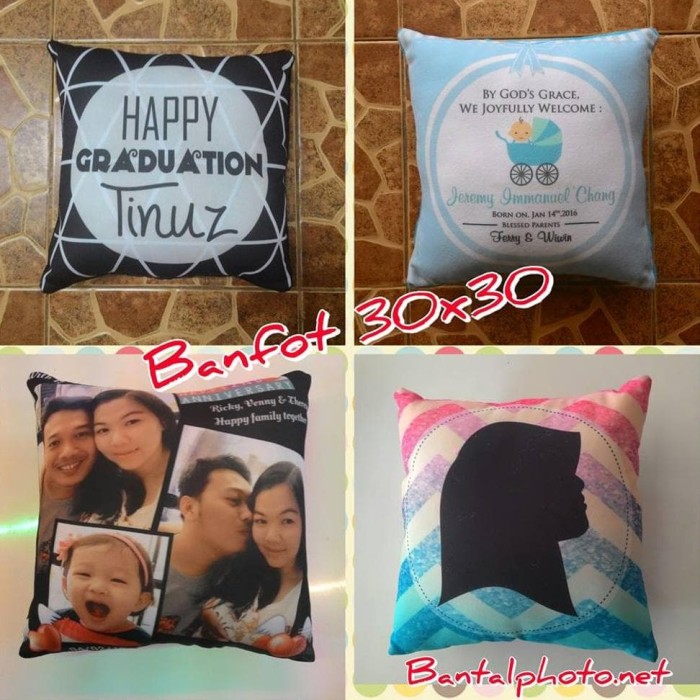 Jual Banting Harga Bantal Foto 30x30 Print 2 Sisi Jakarta Utara Liabagus Olshop Tokopedia