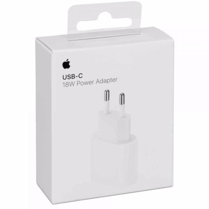 Jual Apple 18W USB-C Power Adapter Original - iPa   d Pro