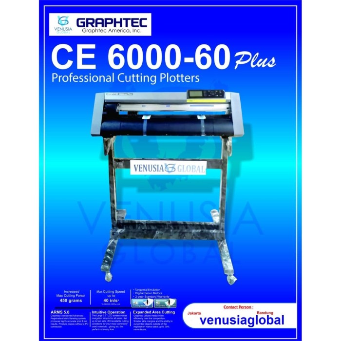 Jual Mesin Cutting Sticker Graphtec CE6000-60 Plus STAND