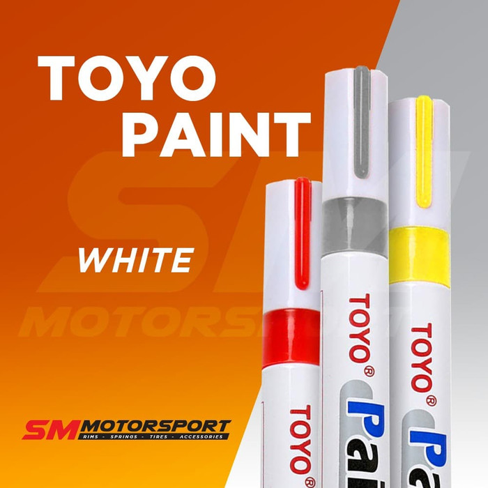 Jual Spidol ban TOYO warna putih - Jakarta Barat - SM