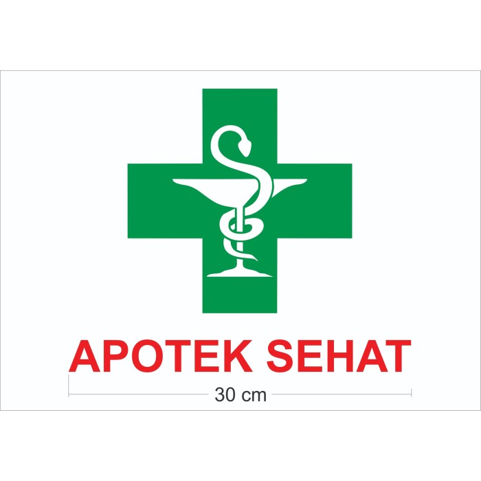 Jual apotek,logo/nama apotek - Jakarta Pusat - V&J Sticker