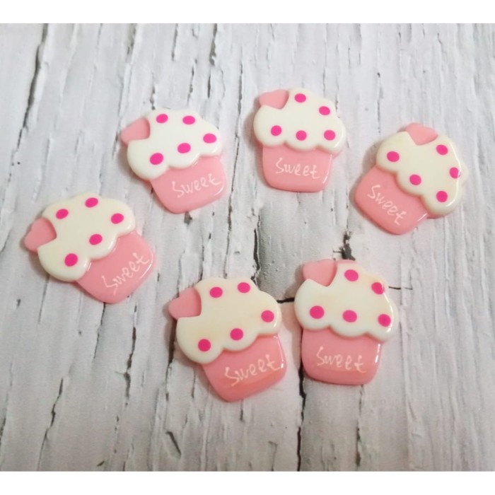 Jual Accesories Jepit Karet Rambut Kerajinan Gambar Sweet Cupcake Kota Surabaya Sweetheart Collection Tokopedia