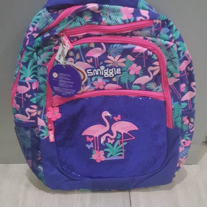 smiggle flamingo backpack