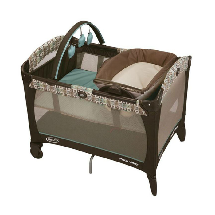 graco square pack n play