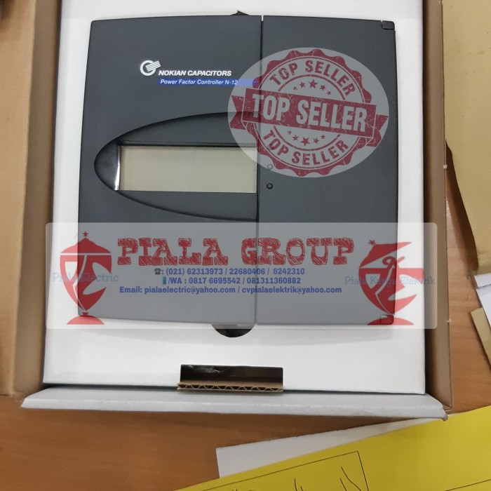 Jual POWER FACTOR REGULATOR CONTROLLER TYPE N12 12STEP MERK NOKIAN
