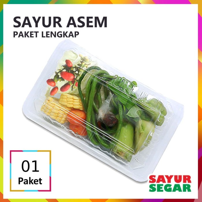 Promo SAYUR ASEM - PAKET LENGKAP [1 Pack] - Kota Depok