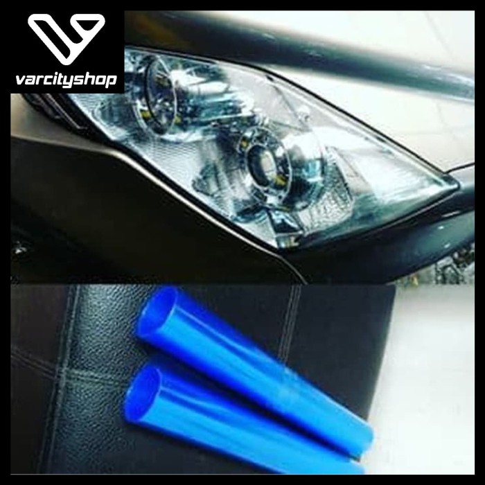 Jual Stiker Hybrid Biru Headlamp Headlight Stiker Lampu Mobil