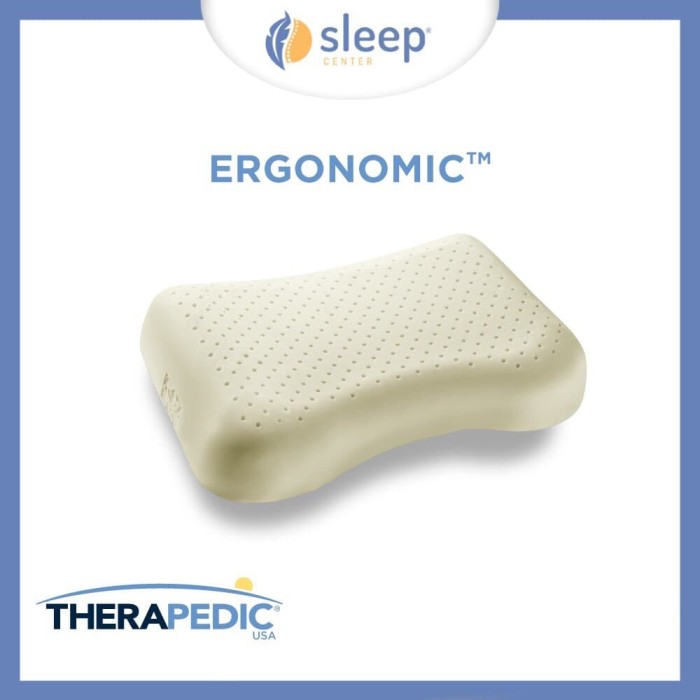 Promo SLEEP CENTER Therapedic Ergonomic Pillow / Bantal - Jakarta Barat