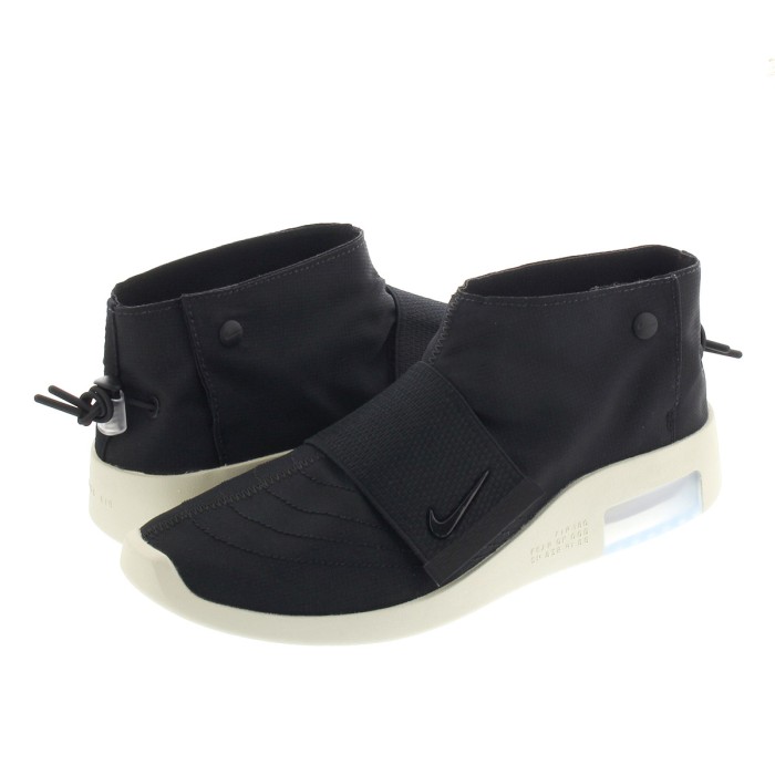 fear of god moccasin black