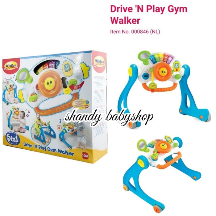 5 in 1 baby walker