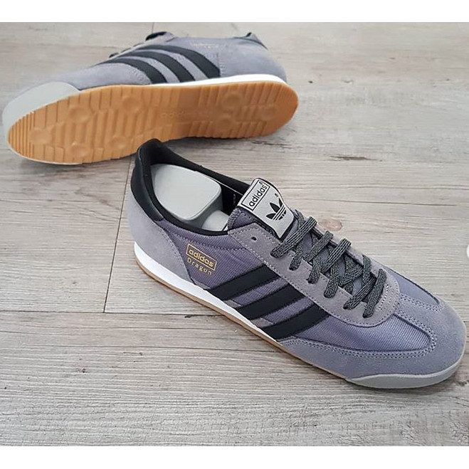 adidas dragon grey black