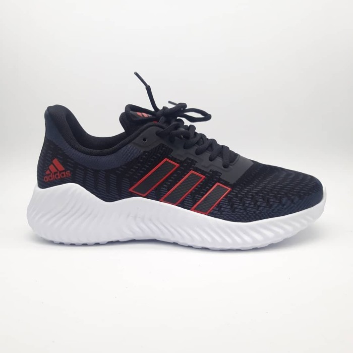 adidas alphabounce black red