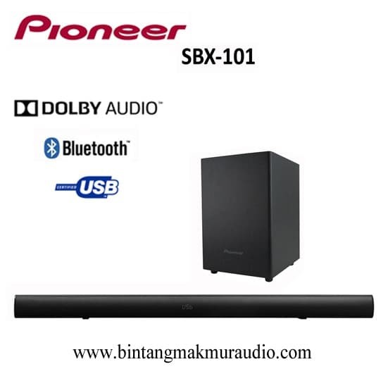 harga soundbar pioneer sbx 101