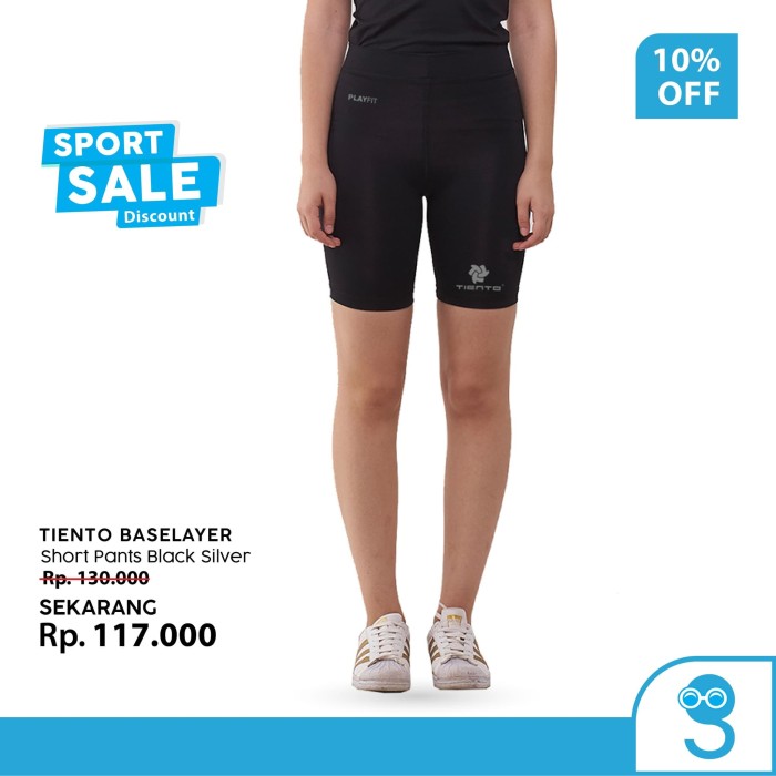 Promo Tiento Celana  Legging  Leging Sport Women Short Pants 