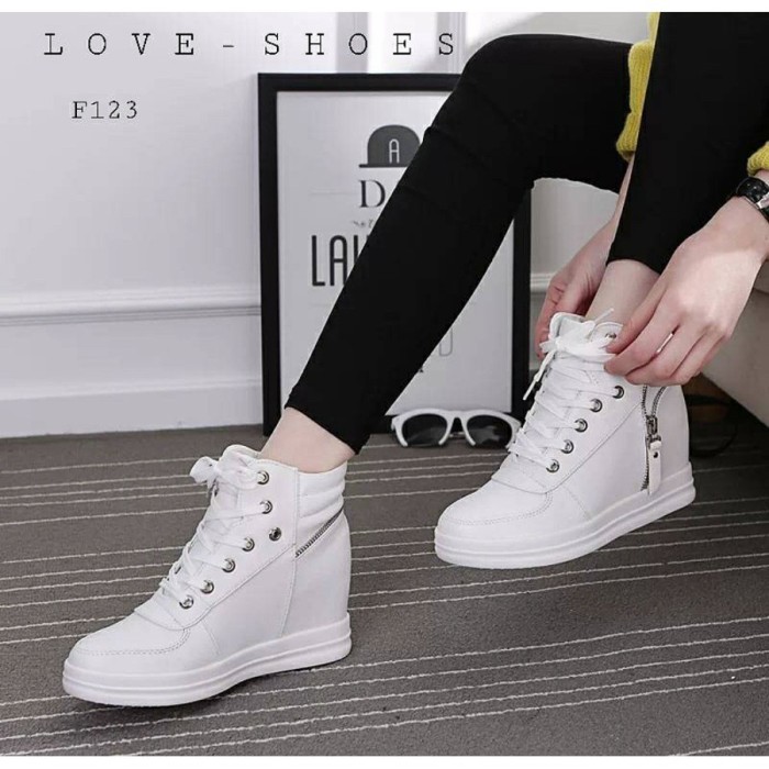 Jual md29 Sepatu  Casual Wanita Model Sneakers  Wedges  