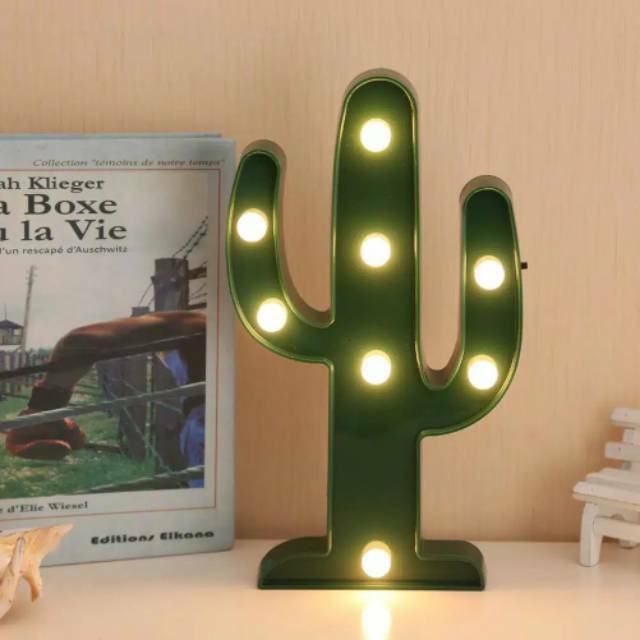 Jual Lampu Hias Meja Decoration LED Kaktus Cactus Light ...