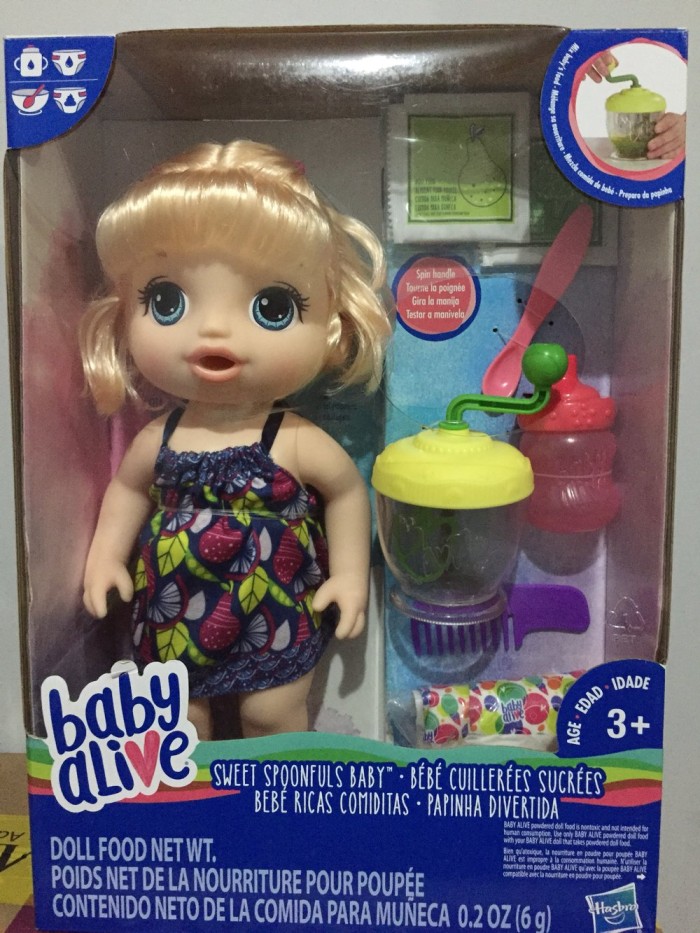 harga baby alive sweet spoonfuls