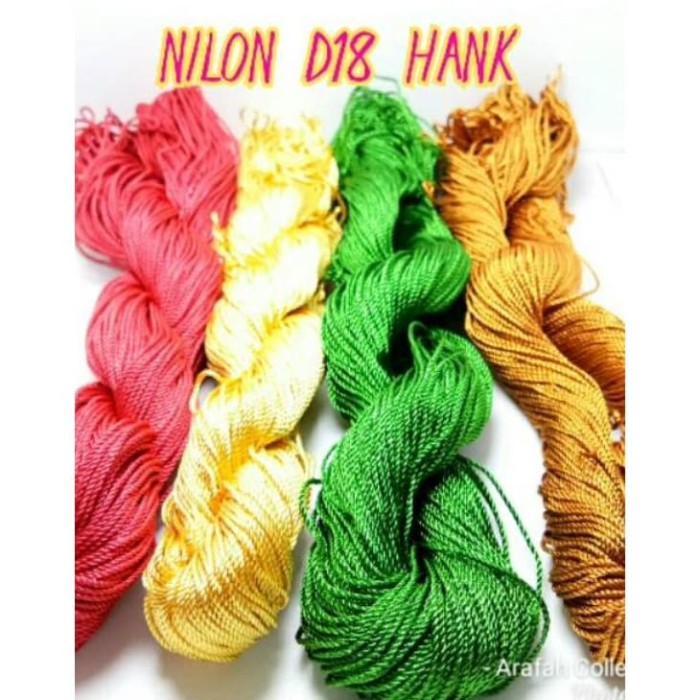 Jual Benang Rajut Nilon D18 Merah Kota Medan Jual Benang Rajut Nilon D18 Merah Kota Medan