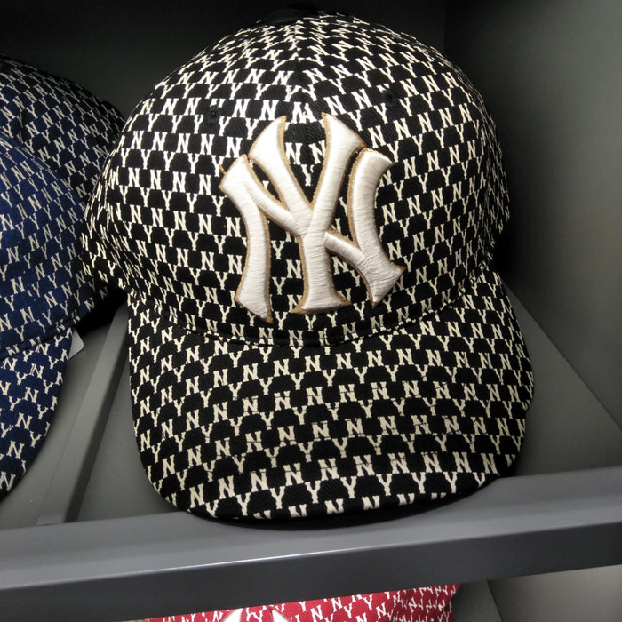 mlb monogram cap