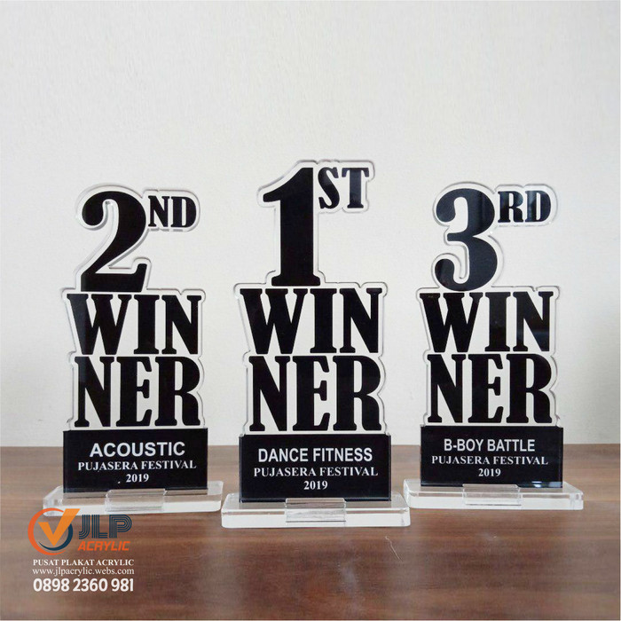 Jual PIALA MEDALI TROPI TROPHY ACRYLIC 20X10 EXPRESS