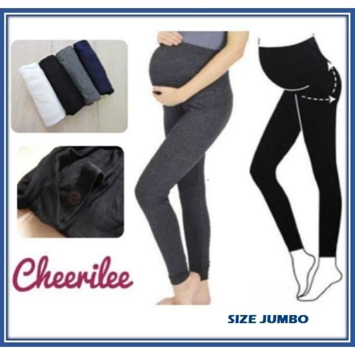 Jual LEGGING HAMIL  PANJANG JUMBO Celana  Ibu Hamil  BUMIL 