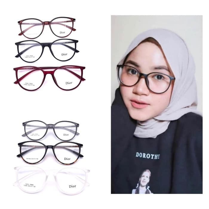 Jual Frame Kacamata Minus Fashion Oval Bulat Best Seller Pria Wanita Abu Kab Bogor Liloarloji Tokopedia