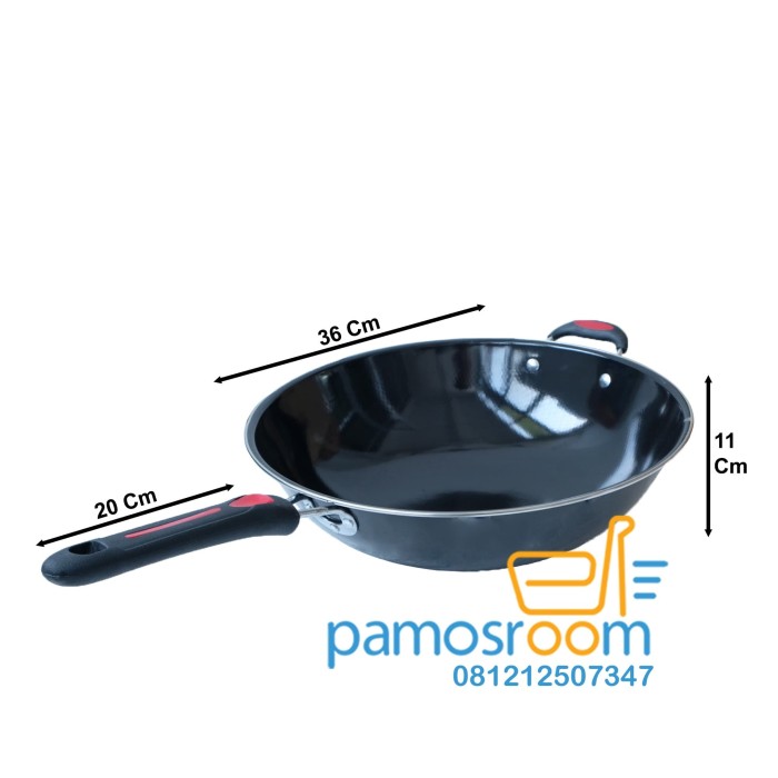 Promo Wajan Enamel Gagang