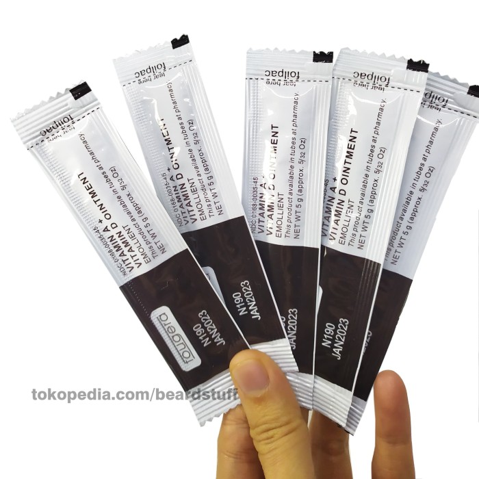 Jual NEW Cream Fougera Vitamin Aftercare Fougera Sachet EXPIRED TERLAMA ...