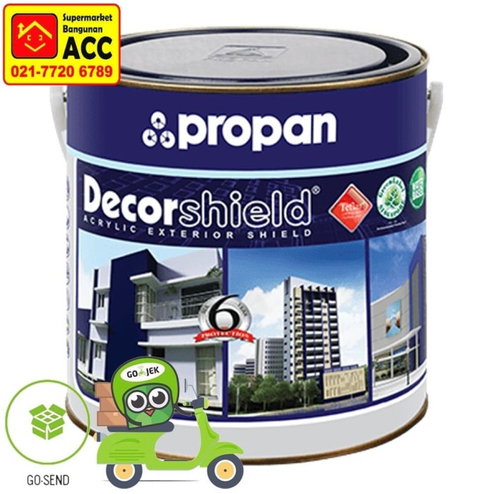 Jual Propan  Decorshield Cat  Tembok  Premium Exterior  Warna 