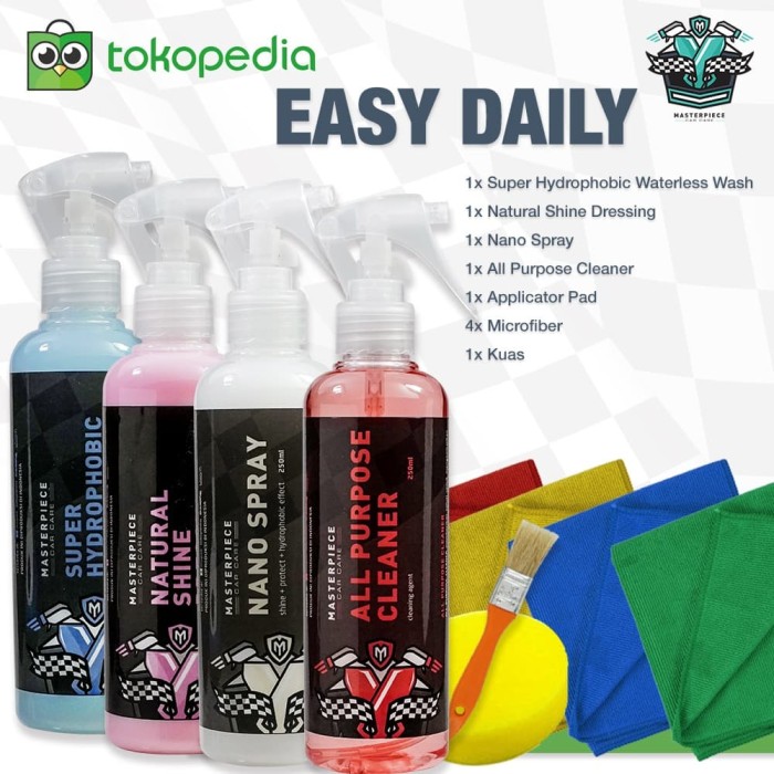 Jual Easy Daily Routine Kit Paket Pembersih Jok Plafon Jual Easy Daily Routine Kit Paket Pembersih Jok Plafon