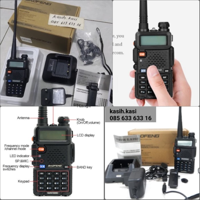 Jual Ht Baofeng Uv 5rht Not Weierwei Alinco Yaesu Icom Motorola
