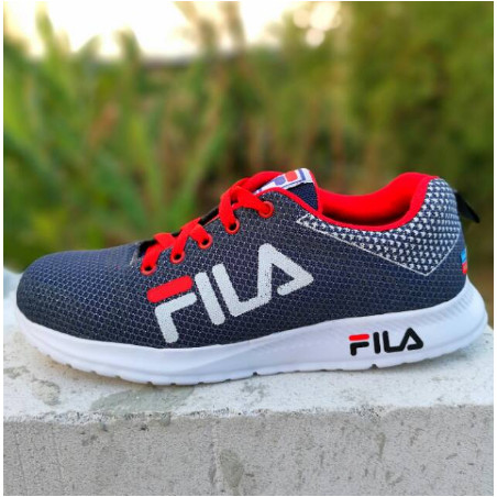 Jual Fila Trendy Masa Kini Sepatu Pria Lari Voli Badminton Biru 43 Kab Mojokerto Armina354shop Tokopedia