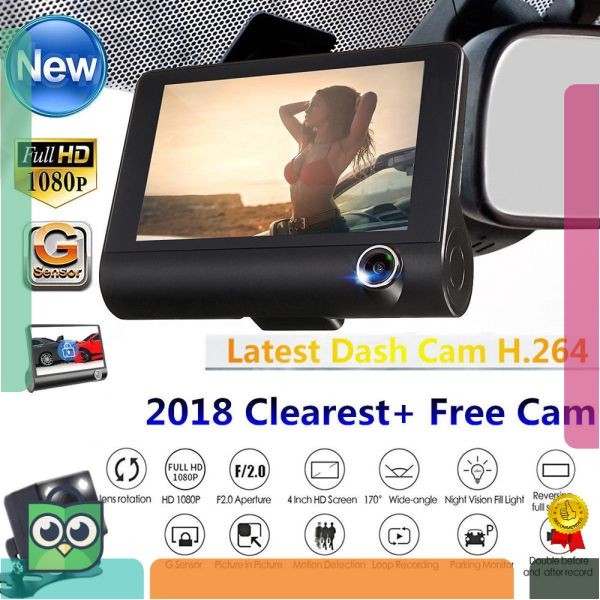 1080P HD Car DVR Video Recorder Night Vision G Sensor Camera Vehicle Dash Cam KK