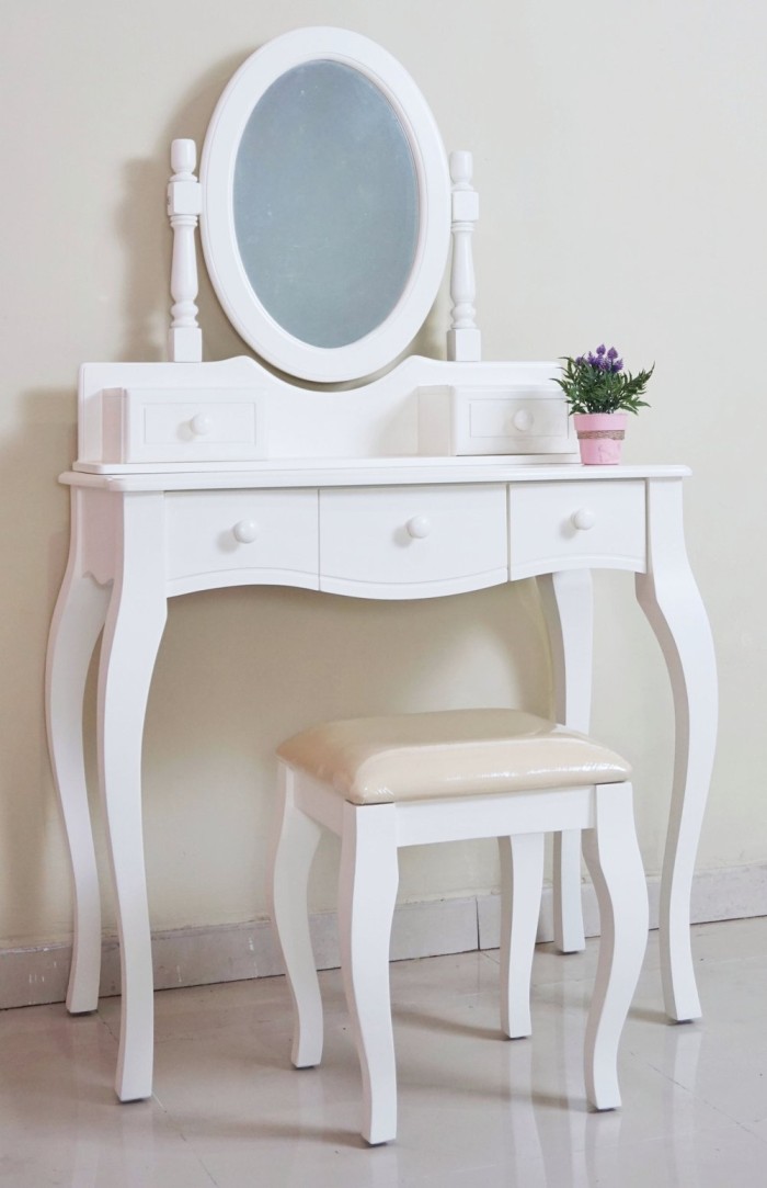 Jual Meja Rias Furniture Unik Putih Duco Klasik Ella 19 Dresser Meja Rias Furniture Unik Putih Duco