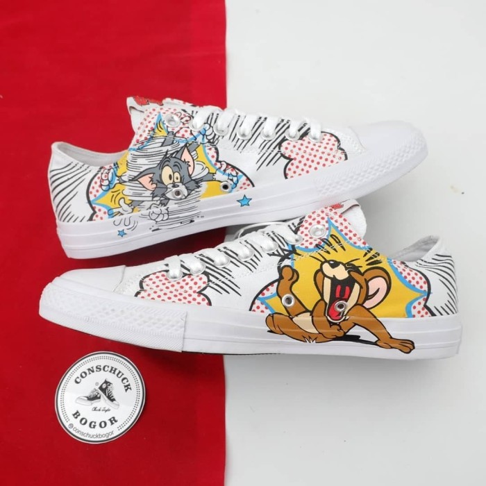 tom and jerry x converse