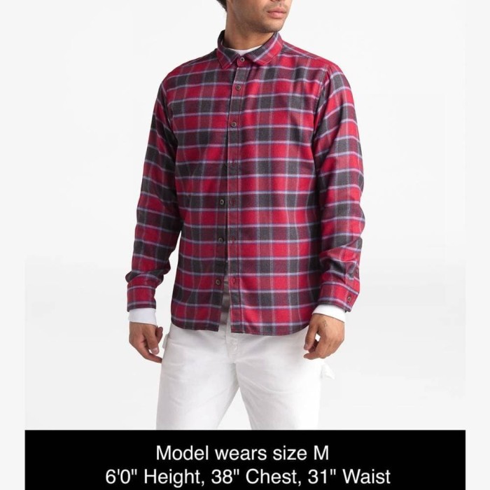 north face thermocore flannel