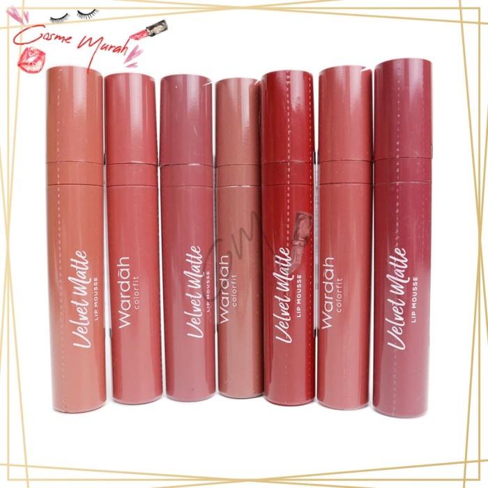 Cara Membedakan Lipstik Wardah  Velvet Matte Asli  Dan  Palsu  