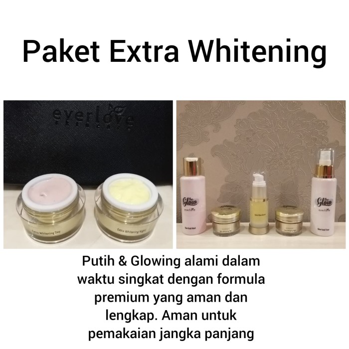 Foto Produk Paket Extra Whitening dari everlove skincare