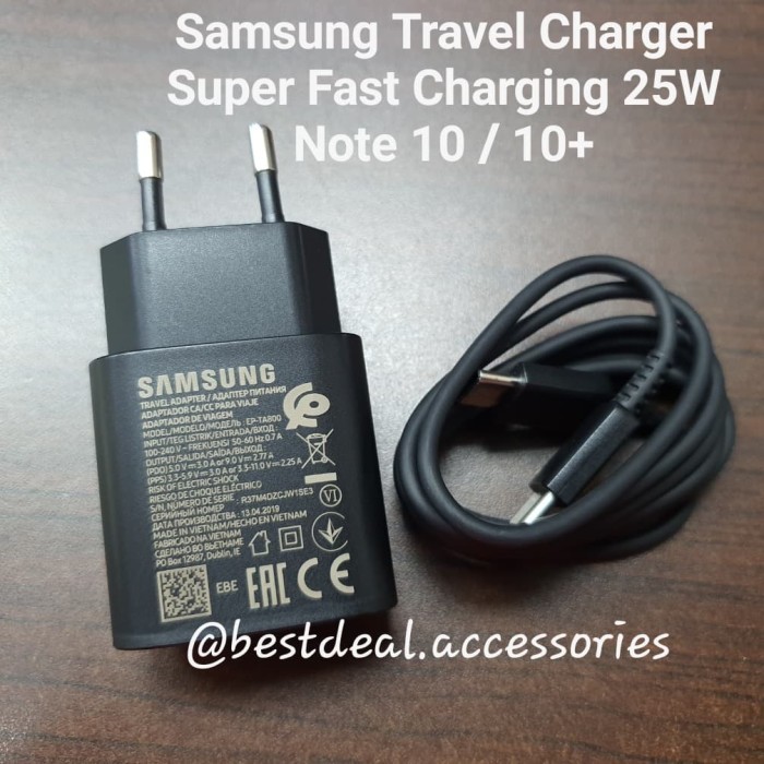 Jual Samsung Travel Charger Super Fast Charging 25W Note