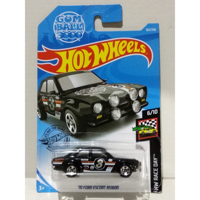 ford escort hot wheels 2019