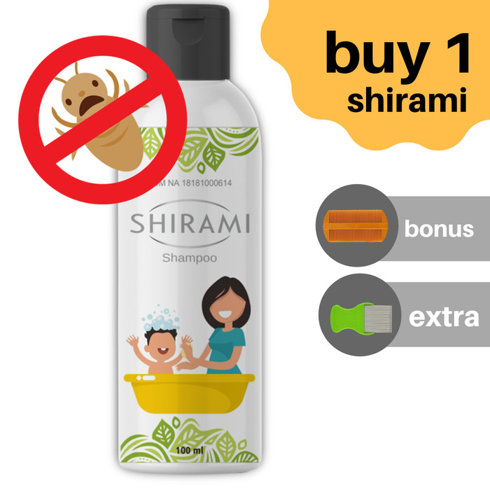 Jual Shirami Shampo | Shampo Anti Kutu Rambut Penghilang